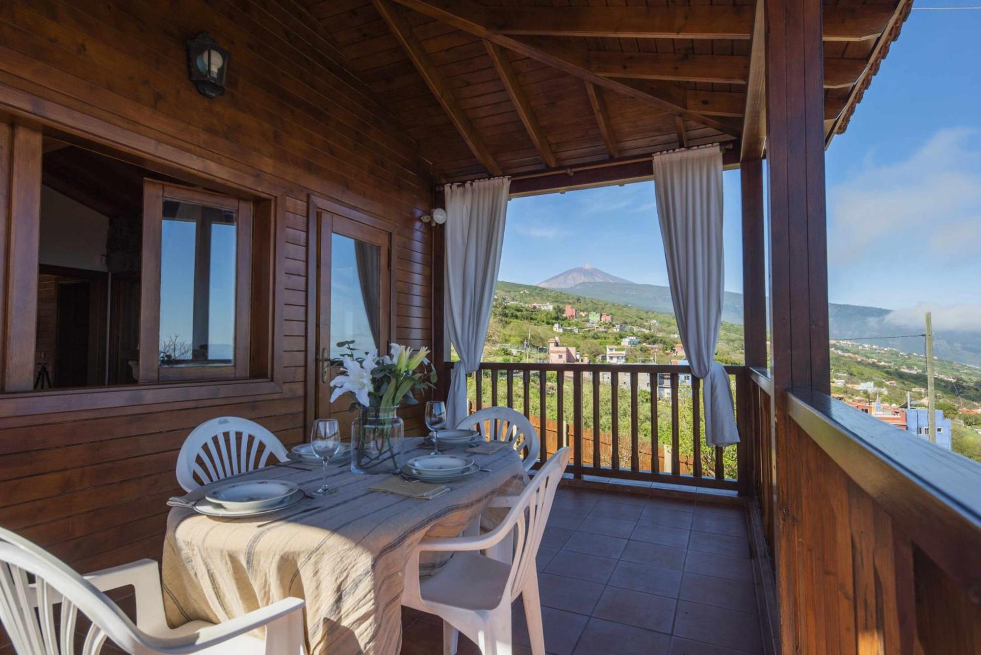 Villa Montana Ilusion Parking Wifi Bbk Y Vistas La Orotava Eksteriør billede
